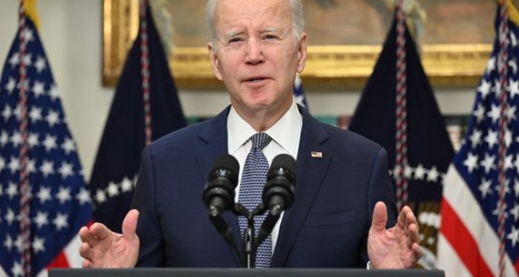 Teks: Presiden Amerika Serikat Joe Biden.(Dok/informasiterpercaya.com)