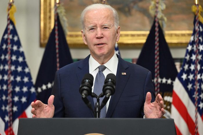 Teks: Presiden Amerika Serikat Joe Biden.(Dok/informasiterpercaya.com)