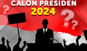 Teks: Siapa calon presiden 2024(Ist)