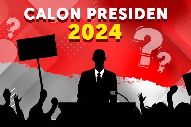 Teks: Siapa calon presiden 2024(Ist)