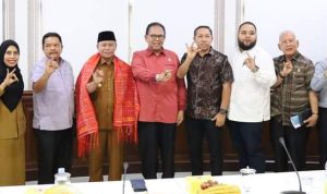Wali kota Tanjung Balai menyampaikan aspirasi ke Badan Anggaran DPRD Sumatera Utara dan Tim Anggaran Pemerintah Daerah Provinsi Sumatra Utara.(Foto:informasiterpercaya.com)