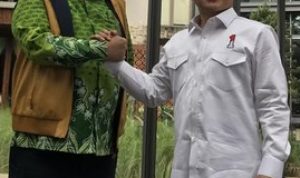 TEKS: Ketua Umum (Ketum) Golkar Airlangga Hartarto bertemu dengan Ketua Umum PKB Muhaimin Iskandar atau Cak Imin siang ini.(Foto/Ist)