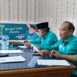 TEKS: Seorang pengusaha Muda asal daerah Batu Bara Aris Harianto SE MM ikuti Uji Kelayakan dan Kepatutan ( UKK ) Bakal Calon Legislatif ( Bacaleg ) DPRD Sumut dari Dapil 5 pada Pemilu 2024 Mendatang.(Ist/informasiterpercaya.com)