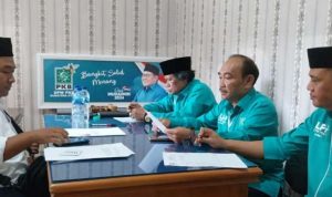 TEKS: Seorang pengusaha Muda asal daerah Batu Bara Aris Harianto SE MM ikuti Uji Kelayakan dan Kepatutan ( UKK ) Bakal Calon Legislatif ( Bacaleg ) DPRD Sumut dari Dapil 5 pada Pemilu 2024 Mendatang.(Ist/informasiterpercaya.com)