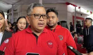 Sekjen PDIP Hasto Kristiyanto kepada wartawan di DPP PDIP, Jalan Diponegoro, Jakarta Pusat, Senin (29/5/2023).(Foto:Dok)