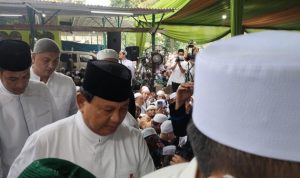 Prabowo Hadiri Haul Ke-10 Habib Munzir di Rawajati Jaksel.(Foto:Dok)