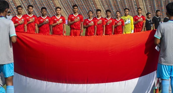 TEKS: Susunan pemain Indonesia vs Myanmar dalam lanjutan SEA Games 2023 sudah dirilis. Indra Sjafri melakukan beberapa perubahan, Muhammad Ferrari dan Fajar Fathur Rahman starter.(Ist)