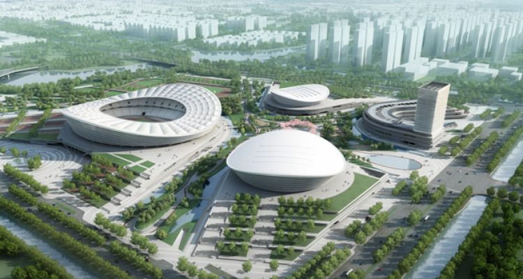 TEKS: (Ilustrasi Sport Center), Tekad Sumut mewujudkan sport center bertaraf internasional dan tuan rumah PON XXI Tahun 2024.(Foto:Dok informasiterpercaya.com)