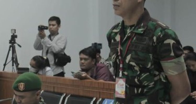 2 Oknum TNI Divonis seumur hidup.(Foto:Dok)