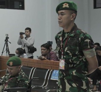 2 Oknum TNI Divonis seumur hidup.(Foto:Dok)