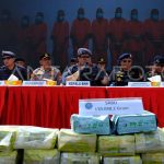 Badan Narkotika Nasional Republik Indonesia (BNN RI) mengakhiri Operasi Laut Interdiksi Terpadu Tahun 2023 di wilayah perairan Kalimantan Barat.