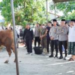 Pemko Medan menyembelih 104 ekor hewan kurban dalam merayakan Hari Raya Idul adha 1444 H, Kamis (29/06/2023).(Foto:www.informasiterpercaya.com)