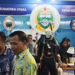 Stand Dinas Perikanan dan Kelautan (Diskanla) Provinsi Sumut menarik perhatian pengunjung Pekan Raya Sumatera Utara (PRSU) ke-49.(FOTO: www.informasiterpercaya.com)