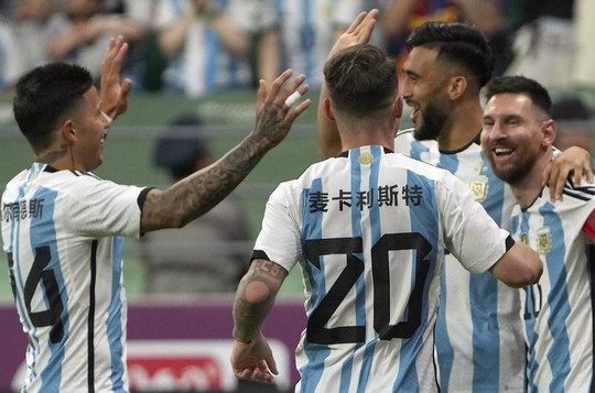 Timnas Argentina lagi menuju Indonesia setelah tanding di China. Ini daftar 24 nama pemain Albieleste, tanpa Lionel Messi dan Angel Di Maria.(Foto:www.informasiterpercaya.com)