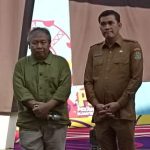 TEKS: Kabiro Prekonomian Sekdaprovsu, Naslindo Sirait, Kadis Komimfo Sumut, Ilayas Sitorus, Ivent Organizer (IO) Iwan serta Direktur Utama (Dirut) PT Pembangunan Prasarana Sumatera Utara (PPSU) Refli Yuner. (Foto:www.informasiterpercaya.com)