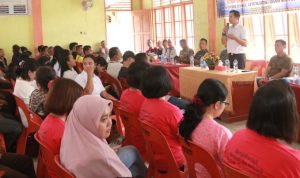 Berdasarkan hasil verifikasi atas jamban sehat, Desa Ombolata Kecamatan Gunungsitoli Idanoi mendeklarasikan Open Defecation Free (ODF).(Foto:www.informasiterpercaya.com)