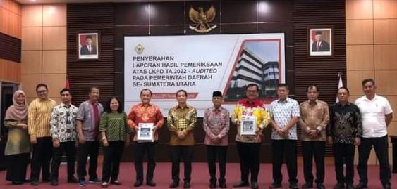 Pemerintah Kota (Pemkot) Gunungsitoli menerima Opini Wajar Tanpa Pengecualian (WTP) atas Laporan Keuangan Pemerintah Daerah Kota Gunungsitoli Tahun 2022.(Foto:informasiterpercaya.com)