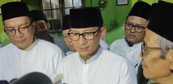 Plt Ketum PPP Muhamad Mardiono mengatakan Menparekraf Sandiaga Uno akan segera bergabung ke PPP pada Rabu pekan ini. Nantinya Sandi akan menandatangani komitmen berjuang bersama PPP.