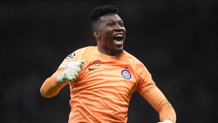 Manchester United dan Inter Milan masih beda angka untuk Andre Onana.(Foto:www.informasiterpercaya.com)