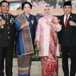 Gubernur Sumatera Utara (Sumut) Edy Rahmayadi menghadiri Upacara Peringatan HUT ke-77 Bhayangkara, di Lapangan Mapolda Sumut, Jalan Sisingamangaraja KM 10,5, Sabtu (1/7/2023).(Foto:www.informasiterpercaya.com)