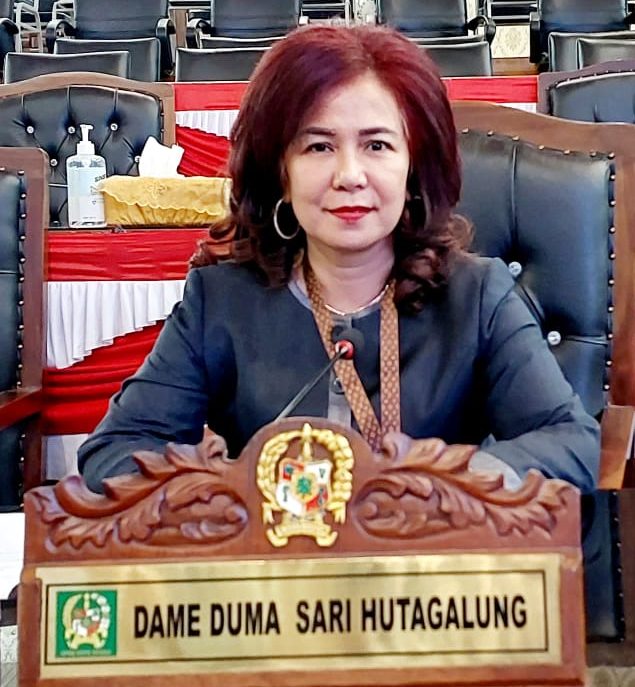 Bendahara Fraksi Partai Gerindara (F-PG) DPRD Kota Medan Dame Duma Sari Hutagalung SH.(Foto:www.informasiterpercaya.com)