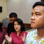 Wakil Ketua Dewan Partai Solidaritas Indonesia (PSI) Grace Natalie menemui Wali Kota Solo Gibran Rakabuming Raka.(Foto:www.informasiterpercaya.com)