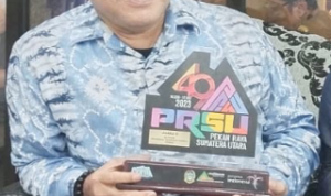 PRSU ke-49, Disdik Sumut Juara II Kategori OPD Terbaik.(Foto:www.informasiterpercaya.com) PRSU ke-49, Disdik Sumut Juara II Kategori OPD Terbaik.(Foto:www.informasiterpercaya.com)