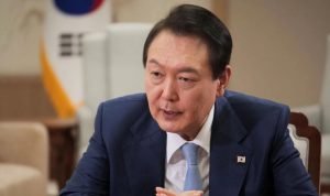 Presiden Korea SelatanYoon Suk Yeol melakukan kunjungan mendadak ke Ukraina pada Sabtu (15/7).(Foto:www.informasiterpercaya.com)