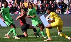 Laga Grup B Piala Dunia Wanita 2023 antara Nigeria vs Kanada sudah tuntas. Skor berakhir imbang tanpa gol dalam laga yang diwarnai penalti dan VAR itu.(Foto:www.informasiterpercaya.com) Laga Grup B Piala Dunia Wanita 2023 antara Nigeria vs Kanada sudah tuntas. Skor berakhir imbang tanpa gol dalam laga yang diwarnai penalti dan VAR itu.(Foto:www.informasiterpercaya.com)