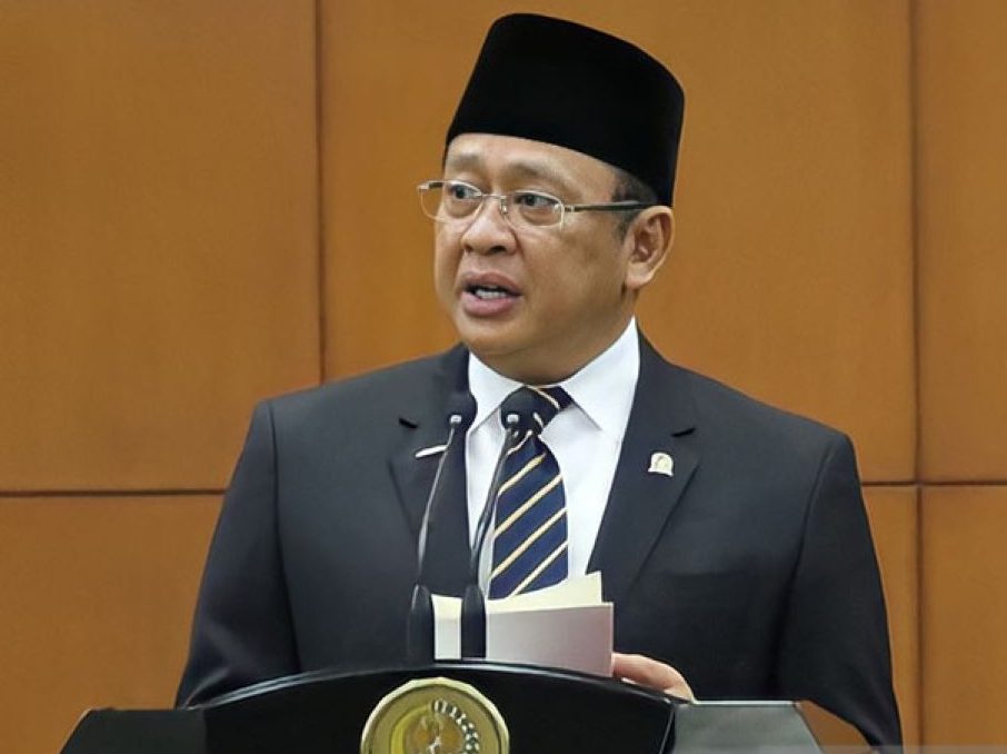 Ketua MPR RI sekaligus Wakil Ketua Umum Partai Golkar Bambang Soesatyo.(Foto:www.informasiterpercaya.com)