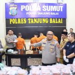 Polres Tanjung Balai Gagalkan Peredaran Sabu 15 Kg dan Pil Ekstasi 10.000 Butir.(Foto:www.informasiterpercaya.com)