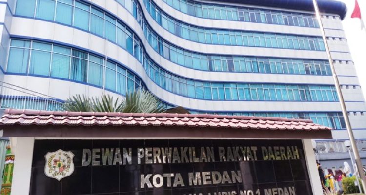Kantor DPRD Kota Medan Jalan Kapten Maulana Lubis Medan. (Dok)