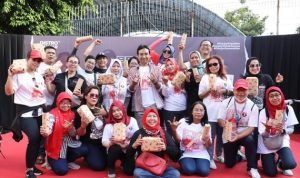 Relawan Ganjar Pranowo yang tergabung dalam Sahabat Ganjar meresmikan Distro Ganjar yang berlangsung di DPP Sahabat Ganjar, Kota Jakarta Selatan.(Foto:www.informasiterpercaya.com)