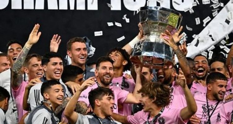 Inter Miami Juara Leagues Cup 2023, Messi Rebut Trofi Perdana di AS.(Foto:www.informasiterpercaya.com)