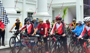 Meriahkan HUT Kemri Ke-78, Pemkab Nias Laksanakan Kegiatan Sepeda Santai.(Foto:www.informasiterpercaya.com)