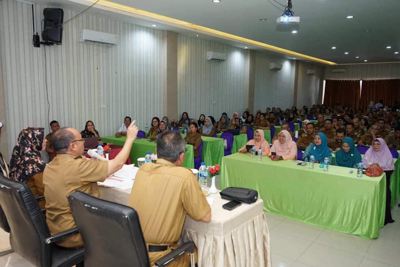 Sekdakab Asahan Buka Rakor Teknis dan Evaluasi Pelaksanaan Deteksi Dini.(Foto:www.informasiterpercaya.com)