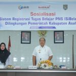 Pemerintah Kabupaten Asahan melalui Badan Kepegawaian dan Pengembangan Sumber Daya Manusia (BkPSDM) Kabupaten Asahan menggelar sosialisasi Sistem Registrasi Tugas Belajar (SiBela) PNS, di Aula Melati Kantor Bupati Asahan.(Foto:www.informasiterpercaya.com)