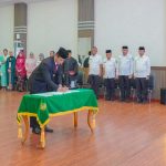 Wali Kota Medan, Bobby Nasution melantik tujuh Pejabat Pimpinan Tinggi Pratama di lingkungan Pemko Medan, Rabu (6/9).(Foto:www.informasiterpercaya.com)