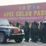 Panglima TNI dan Kapolri memimpin Apel Gelar Pengamanan KTT ASEAN (Foto: Istimewa)