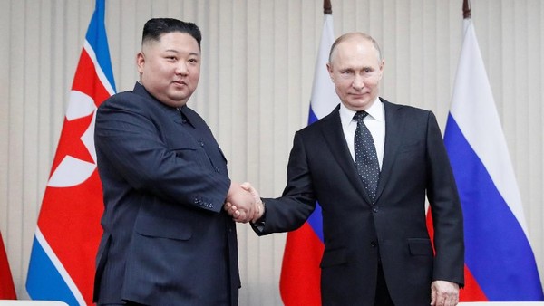 Pemimpin Korea Utara (Korut) Kim Jong Un kini sedang berada di wilayah Rusia untuk melakukan kunjungan resmi dan bertemu langsung dengan Presiden Vladimir Putin.(Dok)