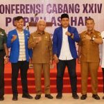 Bupati Asahan H Surya BSc mengikuti Konferensi Cabang ke XXIV Pengurus Cabang Pergerakan Mahasiswa Islam Indonesia Kabupaten Asahan di Hotel Marina (29/08/2023).(Foto:www.informasiterpercaya.com)