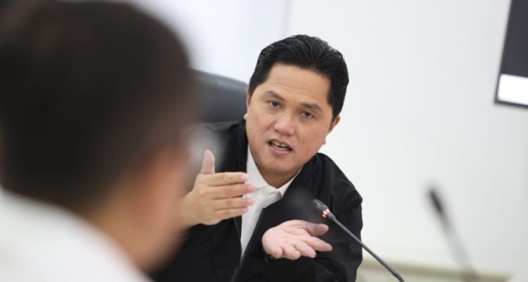 Menteri BUMN Erick Thohir