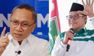 Ketua Umum (Ketum) PAN Zulkifli Hasan (Zulhas) melempar sindiran ke Ketum PKB Muhaimin Iskandar atau Cak Imin yang tiba-tiba memutuskan berduet dengan Anies Baswedan.(Foto:www.informasiterpercaya.com)