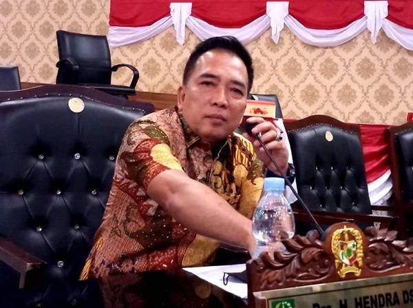 Anggota DPRD Medan yang juga Ketua DPC Hanura Kota Medan Hendra DS