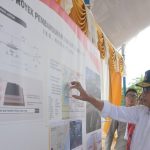 Menteri Perhubungan (Menhub) Budi Karya Sumadi meninjau lokasi bakal bandara dan pelabuhan yang ada di Ibu Kota Nusantara (IKN). (Dok)