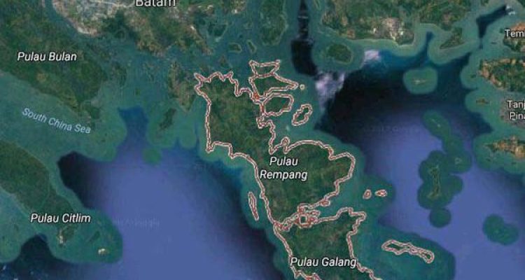 Ilustrasi Pulau Rempang