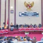 DPRD Medan Paripurnakan Penyampaian Hasil Laporan Raker.(Foto:www.informasiterpercaya.com)