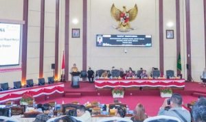 DPRD Medan Paripurnakan Penyampaian Hasil Laporan Raker.(Foto:www.informasiterpercaya.com)