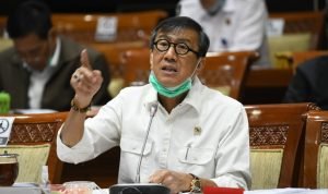 Menteri Hukum dan HAM (Menkumham) Yasonna H Laoly memaparkan pagu anggaran Kemenkumham tahun 2024 sebesar Rp 18 triliun.(Foto:www.informasiterpercaya.com)