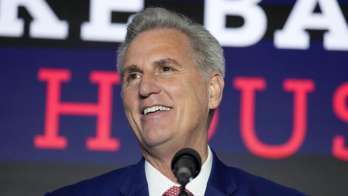 Ketua House of Representatives (HOR) atau DPR Amerika Serikat (AS) Kevin McCarthy dilengserkan dari jabatannya dalam voting bersejarah pada Selasa (3/10) waktu setempat. (Dok)